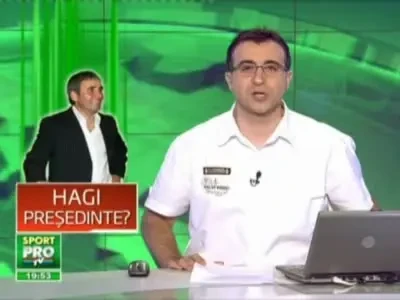 Becali: Nu vom mai vorbi de coruptie in fotbal cu Hagi presedinte al FRF !