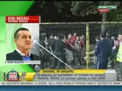 Becali:&nbsp; Montez sarma ghimpata in Ghencea.&nbsp;O sa fie ca la puscarie