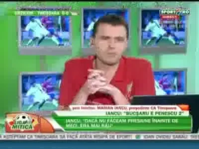 VIDEO Iancu spune ca CFR si Unirea sunt protejate de sefii FRF!&nbsp;Vezi ce poza acuza!