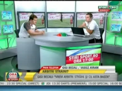 Becali l-a facut praf pe seful arbitrilor: "Cum sa ma arbitreze ucrainieni?"