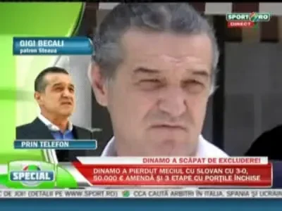 Becali: Ii spulber pe Di Caprio, Gibson, Richad Gere si Brad Pitt!