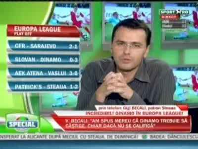 Becali: Nu credeam in viata mea ca o sa tip asa pentru&nbsp;Dinamo!