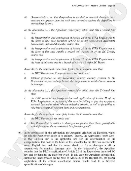 Aici TOT dosarul Mutu la TAS! E dator 366.000 € agentilor! Amenda creste anual cu 858.000 €_34