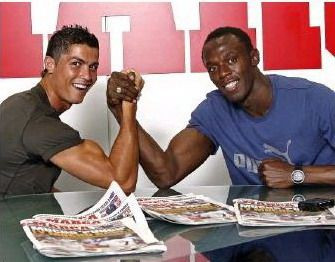 Ronaldo se va bucura ca Bolt daca marcheaza etapa viitoare!_5