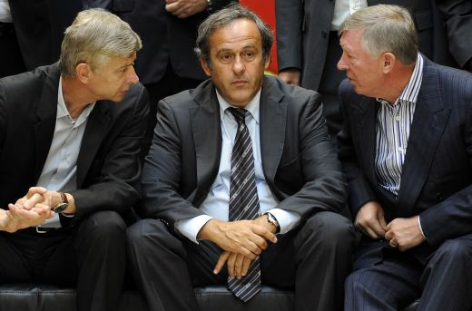 FOTO / Dan Petrescu invata meserie de la Wenger si Sir Alex_7