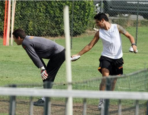 FOTO / Lobont, la primul antrenament sub comanda lui Ranieri!_3