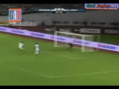 Georgia 0-2 Italia:&nbsp;Kaladze, doua autogoluri in 10 minute!&nbsp;A fost blat?