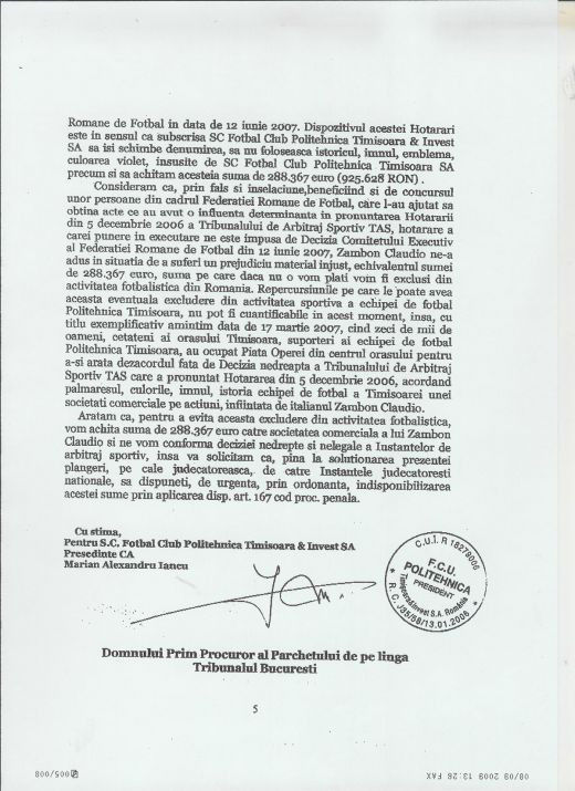 Timisoara cauta dreptate! Zambon si Kassai vor fi urmariti PENAL!_6