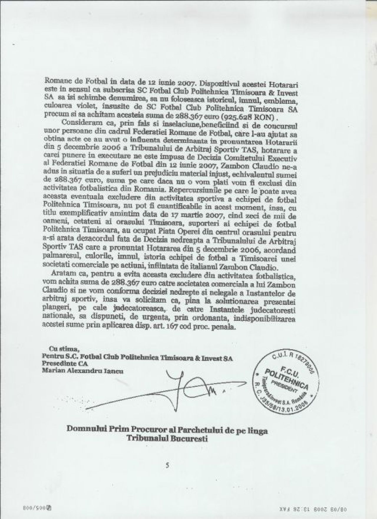 Timisoara cauta dreptate! Zambon si Kassai vor fi urmariti PENAL!_6
