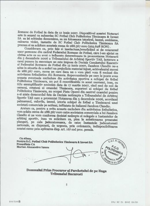 Timisoara cauta dreptate! Zambon si Kassai vor fi urmariti PENAL!_6