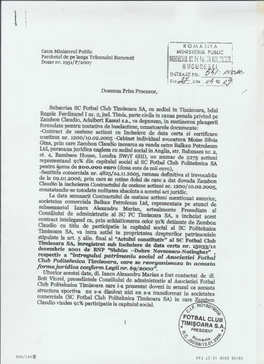 Timisoara cauta dreptate! Zambon si Kassai vor fi urmariti PENAL!_7