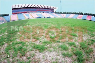 Afara-i vopsit gardul...! Steaua a vopsit gazonul pentru a ascunde nisipul!_2