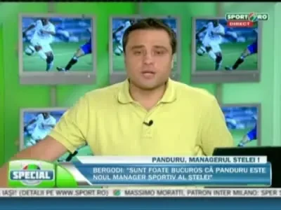 Panduru director sportiv la Steaua! Gigi: E de 5 ori peste Vama si MM