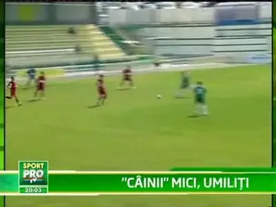Umilita cu 5-1 de Chiajna, Dinamo II a dat GOLUL ETAPEI! Vezi aici golul de senzatie