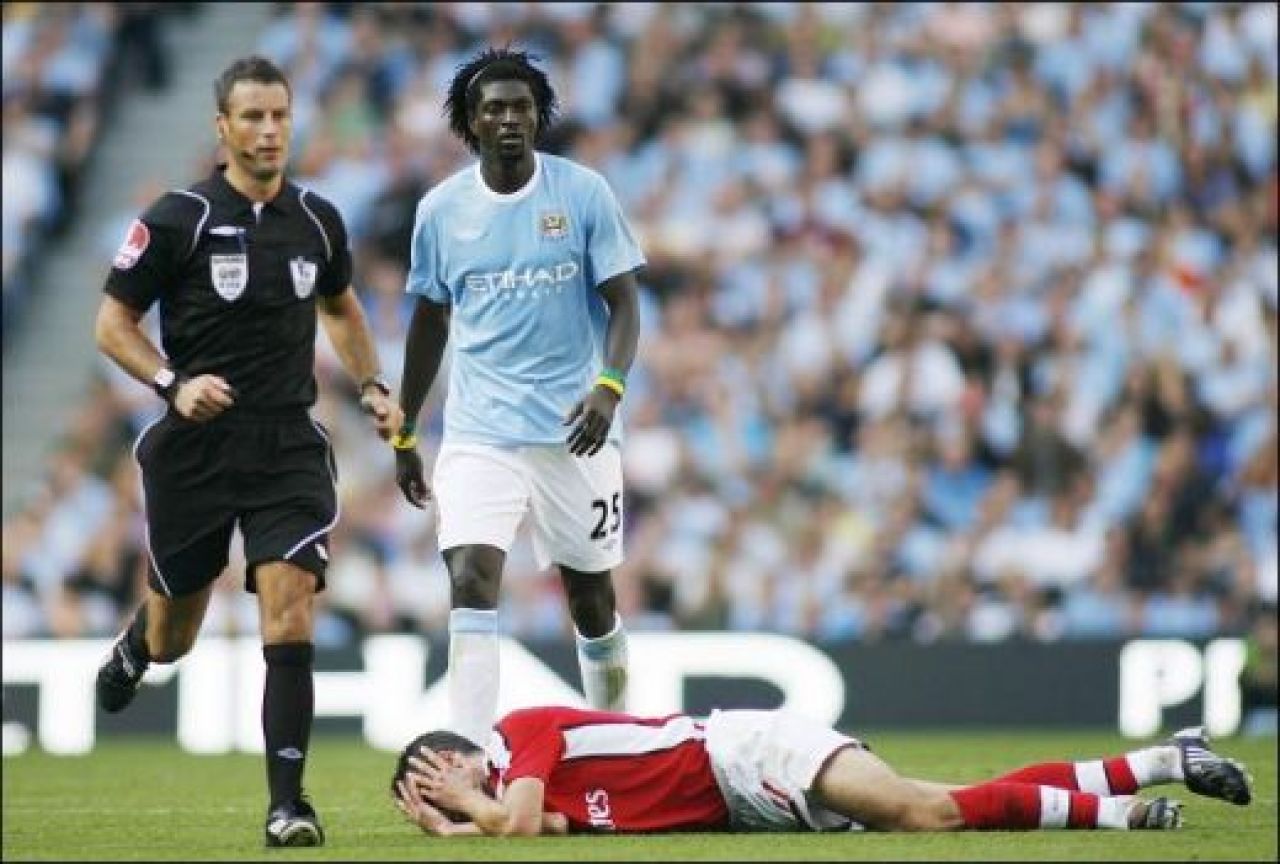 VIDEO / Adebayor a dat gol cu Arsenal si si-a iesit din minti!_3