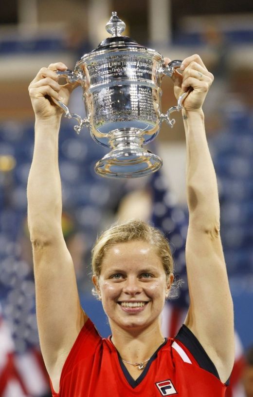 FOTO: Kim Clijsters, a treia mamica din istorie ce castiga un turneu de Grand Slam!_11