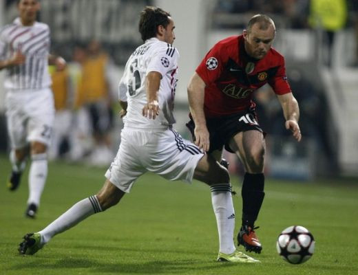 FOTO: Cu Rooney anulat, Scholes o salveaza pe United! Besiktas 0-1 Man U_26