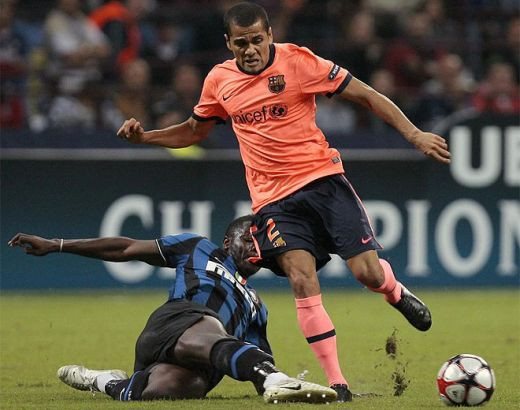 FOTO: Inter 0-0 Barcelona! Chivu, intrare criminala la Messi! Vezi intrarea!_16