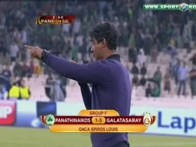 Panathinaikos 1-3 Galata, Elano show de zile mari! Vezi rezumat: