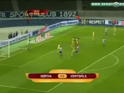 VIDEO Max Nicu, coautor la golul Herthei!&nbsp;Vezi rezumat la Hertha 1-1 Ventspils!