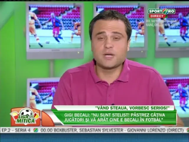 Becali: Vand Steaua! Bergodi nu e demis, va antrena echipa a doua!