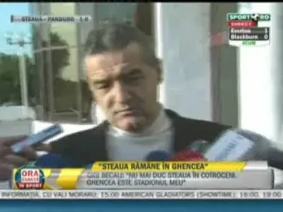 Becali: Nu mai e loc de impacare cu huliganii!&nbsp;Nu vor mai intra la meci!