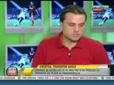 Cristea a ratat transferul la Al Ahli! Turcu: "Arabii au vrut sa ne pacaleasca!"