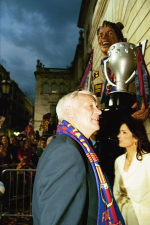 FOTO / Popescu, Mourinho, Ronaldo si Guardiola cu Sir Bobby Robson_8
