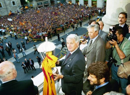 FOTO / Popescu, Mourinho, Ronaldo si Guardiola cu Sir Bobby Robson_19