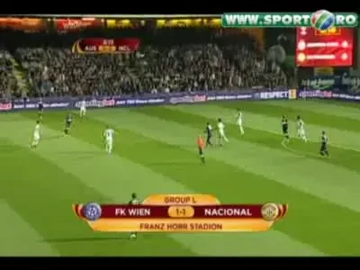 Probabil cel mai frumos gol al serii: VIDEO super gol de la 25 de metri: Austria Viena 1-1 Nacional!
