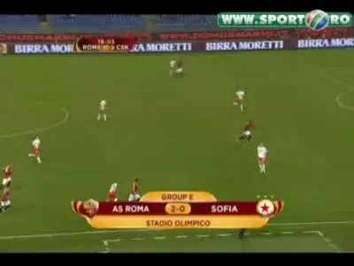 Vezi pasa geniala a lui Motta la golul lui Perrotta!&nbsp;AS Roma 2 - 0&nbsp;CSKA Sofia!&nbsp;VIDEO: