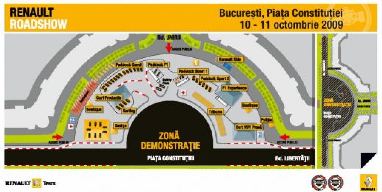 Romain Grosjean va pilota la Bucuresti, in Piata Constitutiei!_2