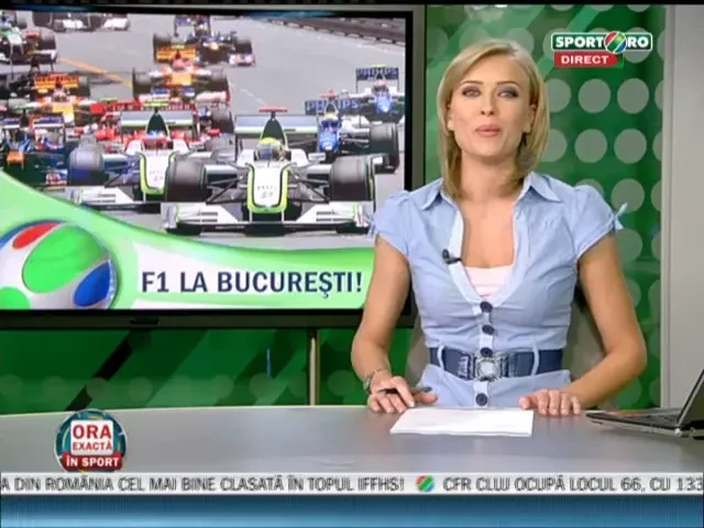 Bucurestiul, pe harta F1! Sambata si duminica: Renault Roadshow 2009!