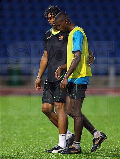 Barcelona, o forta a naturii - antrenament in furtuna_4