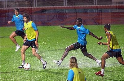 Barcelona, o forta a naturii - antrenament in furtuna_14