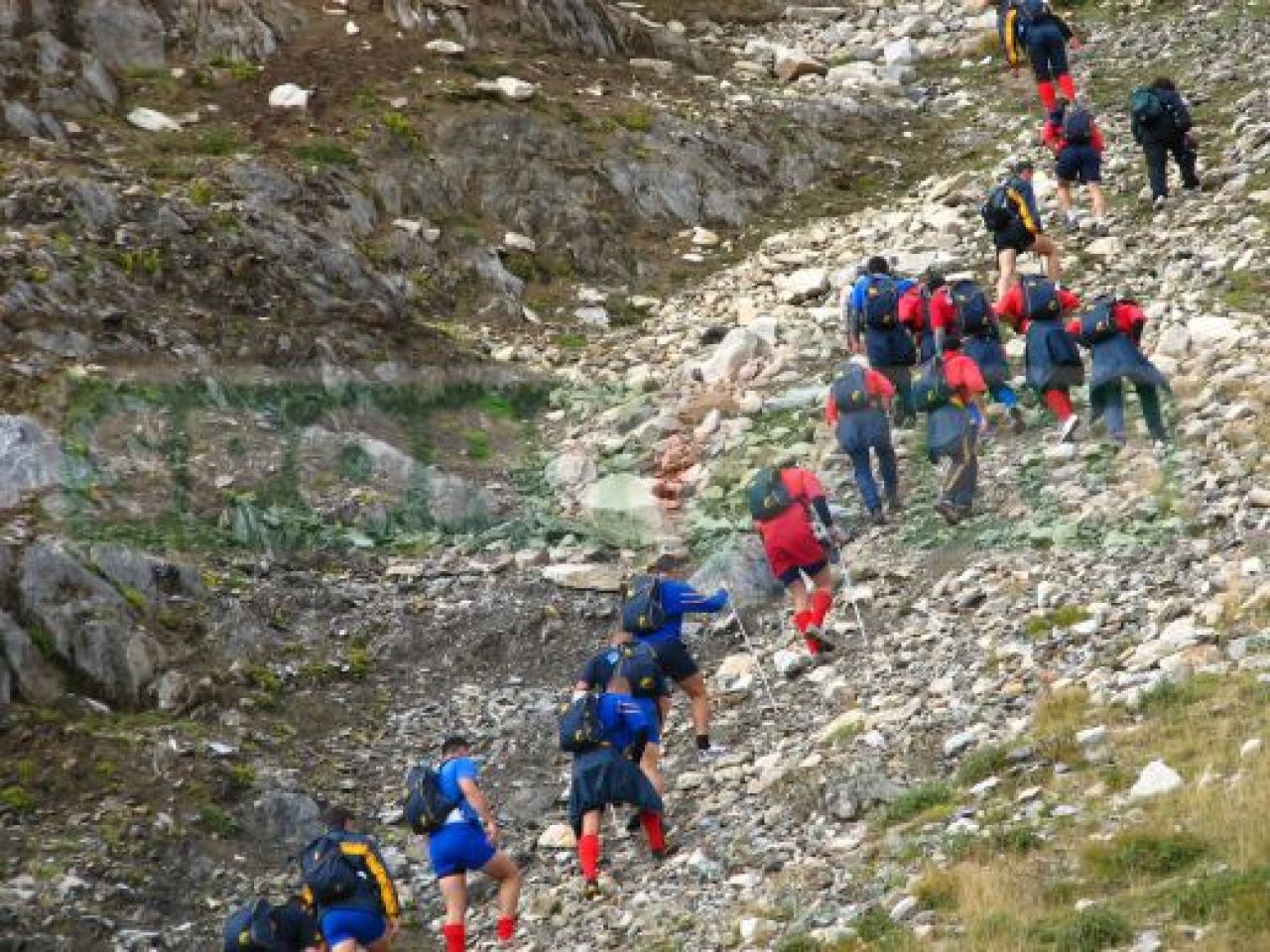 Nationala de rugby a Romaniei se antreneaza in munti_2