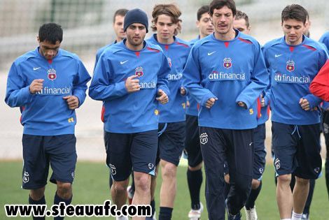 Dica si Habibou s-au antrenat cu Steaua! Vezi imagini de la antrenamentul Stelei de luni seara!_1