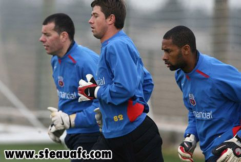 Dica si Habibou s-au antrenat cu Steaua! Vezi imagini de la antrenamentul Stelei de luni seara!_5