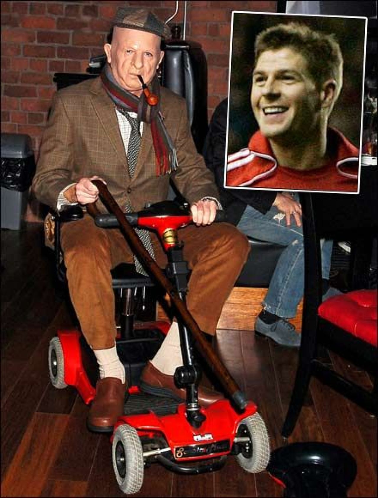 Pensionarul Gerrard si Pinguinul Crouch au facut show la Liverpool!_1