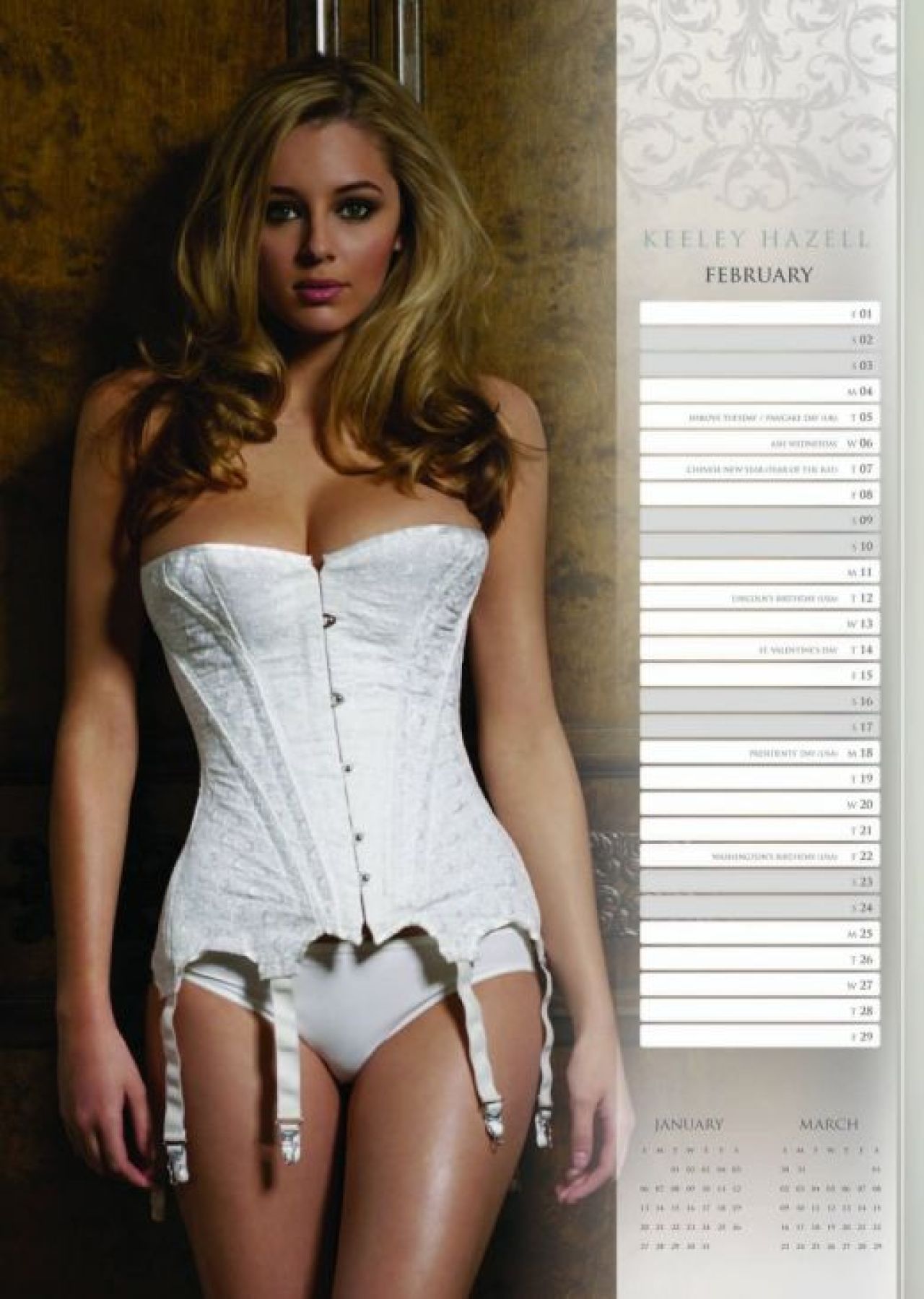 Keeley Hazell - de la casete xxx la un super-calendar sexy!_7
