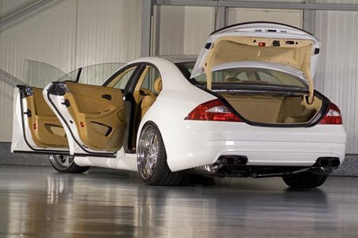 Bling-bling pentru white men? Mercedes CLS white Label by Wheelsandmore_4