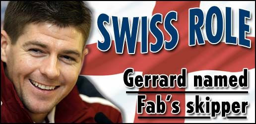 Gerrard este noul capitan al Angliei!