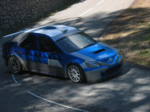 Fara sport la Dacia? Vezi imagini cu Logan S2000