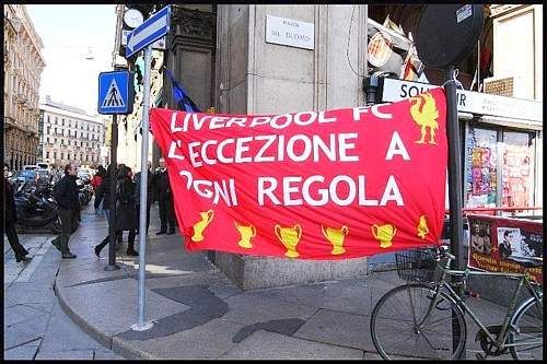 Se pregatesc de inca o noapte magica! Fanii lui Liverpool au asediat Milanul!_3