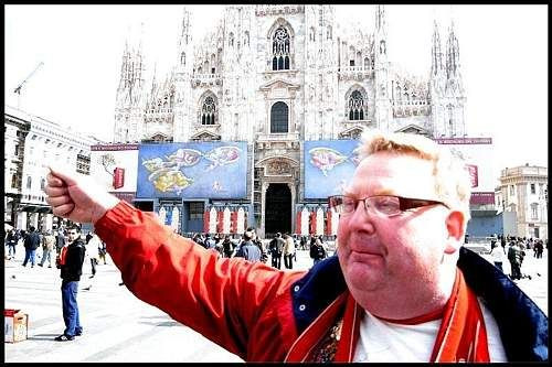 Se pregatesc de inca o noapte magica! Fanii lui Liverpool au asediat Milanul!_4