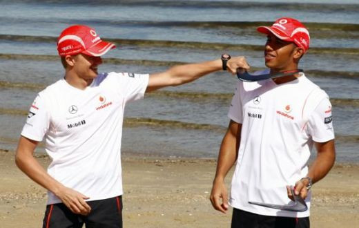 Hamilton ia startul de la plaja! Vezi cum se pregateste Hamilton pentru MP al Australiei: