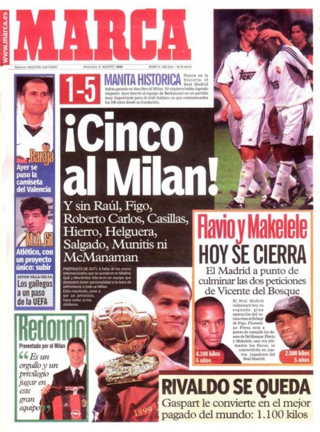 Kaka vrea sa-i umple poarta lui Dida! Real - Milan, cel mai TARE duel din Europa!_14