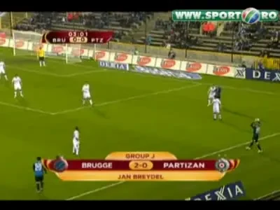 VIDEO Perisici, noul Raul din&nbsp;Belgia! VEZI&nbsp;rezumat Brugge&nbsp;2-0 Partizan!