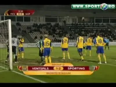 VIDEO Gol senzational Moutinho! Ventspils 1-2 Sporting! REZUMAT!