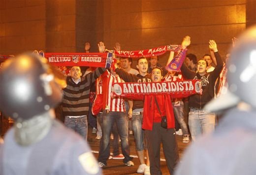 FOTO: Revolutie la Madrid! Fanii  au iesit pe strada: 